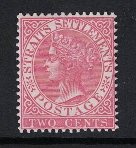 Straits Settlements SG# 63 Pale Rose / Never Hinged - S19387