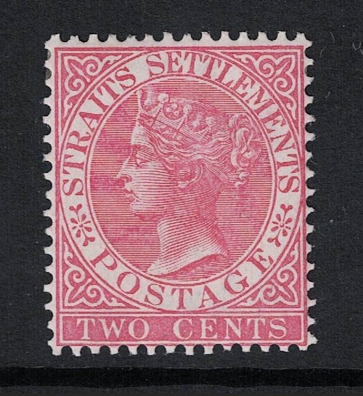 Straits Settlements SG# 63 Pale Rose / Never Hinged - S19387