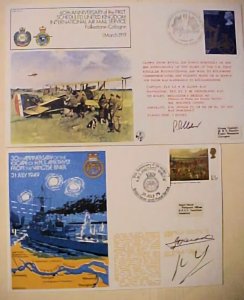 GREAT BRITAIN CHINA FLIGHTS AUTOGRAPH PILOTS 1979 YANGTSE,COLOGNE