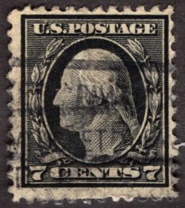 1917, US 7c, Washington, Used, Sc 507