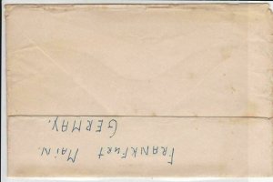 South Africa 1954 Airmail to Germany Multiple Animal Stamps Cover Ref 29311