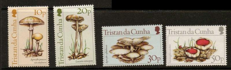 TRISTAN DA CUNHA SG369/72 1984 FUNGI MNH