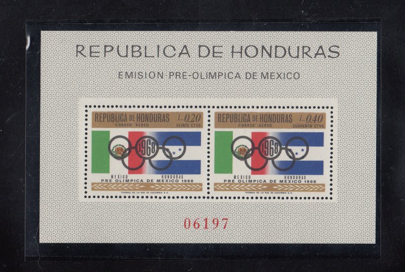 Honduras Scott #C435a Perf S/Sheet MNH