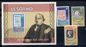 Lesotho 1979 Rowland Hill + MS FU