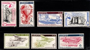 1954 Lundy Island Fantasy Pictorials 1/2 Puffin-6 Puffin Values Set/6 MH-MNH