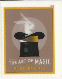 USA # 5306a  Art of Magic 2018  single from Souvenir Sheet (1)  Mint NH