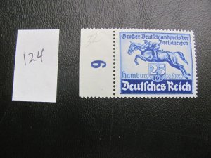 Germany 1940 MNH SC B172  SET  XF 26 EUROS (124)