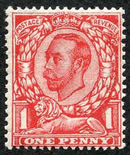 SG350a KGV Wmk Multiple Cypher No Cross on Crown M/M