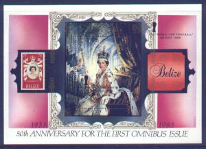 Belize #797 MNH Complete S/Sheet