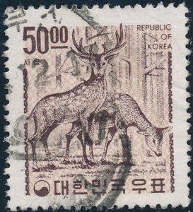 Korea sc# 584 - Used - Animals - Sika Deer