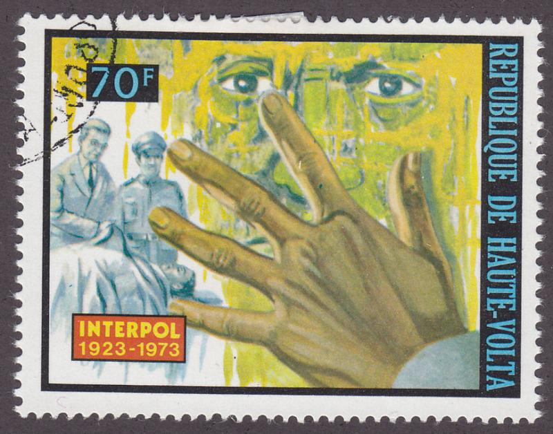 Burkina Faso 303 INTERPOL 1973