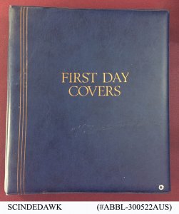 COLLECTION OF AUSTRALIA FIRST DAY COVER IN AN ALBUM  ~ FREE SHIPPING ~