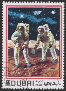 STAMP FROM DUBAI. SCOTT # 118A. YEAR 1969. CTO