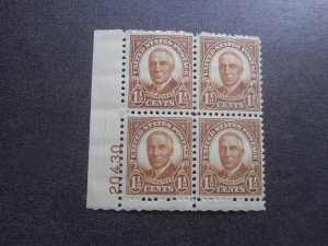 # 684 VFNH Plate Block