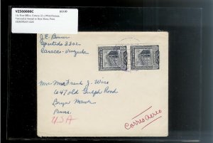 VENEZUELA (46) Different Old Covers Postal History c1940s-1950s