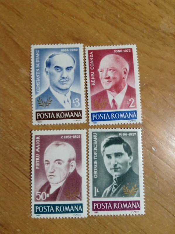 Romania # 3411-3414  MNH