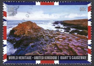 United Nations #1199-1200 60¢ & $1.15 World Heritage Sites - UK (2018). Used
