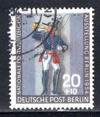 Germany Berlin #9NB12 Used   VF  CV  $24.00   ....   0640341