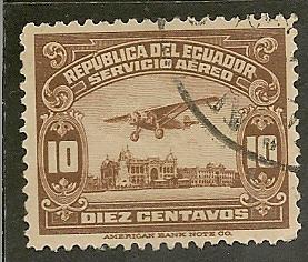 Ecuador  Scott    C10    Airplane    Used