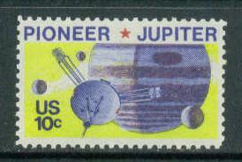 1556 10c Pioneer 10 MNH Sht/50 UL 35832 Sht3854