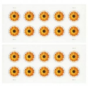 2022 Global African Daisy  Forever stamps 2 sheets total 20 stamps