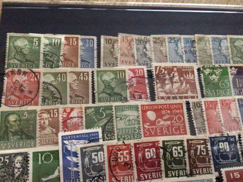 Sweden mounted mint or used stamps  A12395