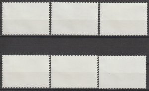 CAYMAN ISLANDS 1977 SG 435/440 MNH