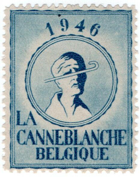 (I.B) Belgium Cinderella : White Stick Blind Charity (1946)