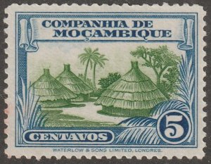 Mozambique Company, stamp, Scott#176,  mint, hinged,  5 cvo,