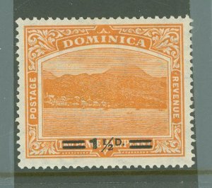 Dominica #55 Unused Single