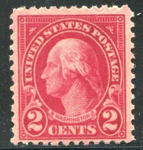 554 2c Washington  Mint NH OG