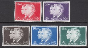 Monaco C84-C88 MNH VF