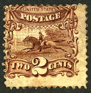 U.S. #113 USED CREASES