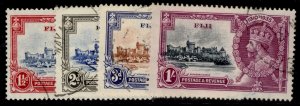 FIJI GV SG242-245, 1935 SILVER JUBILEE set, FINE USED. Cat £32.