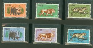 Guinea  248-253 Mint VF H