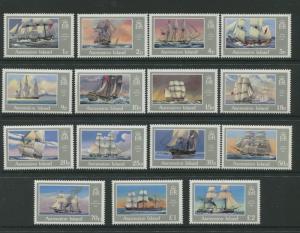 ASCENSION- Scott 401-415 - Definitive Issue -1986 - MNH - Set of 15 Stamp
