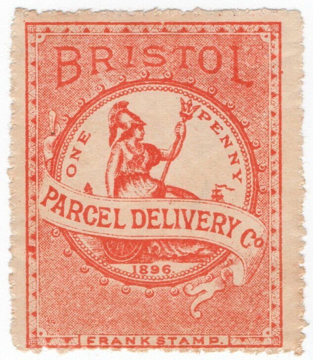 (I.B) Cinderella Collection : Bristol Parcel Delivery Company 1d (1896)