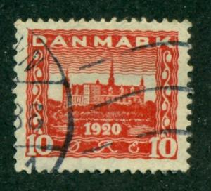 Denmark 1920 #156 U SCV(2018)=$0.50
