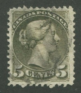 CANADA #38a USED SMALL QUEEN