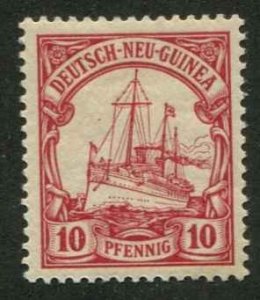 German New Guinea SC# 9 Kaiser's Yacht 10p MH