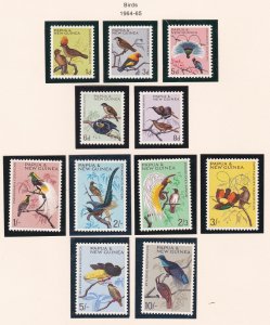 Papua New Guinea # 188-198, Birds, NH, 1/2 Cat.