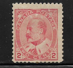 CANADA, 90, MINT HINGED, KING EDWARD VII