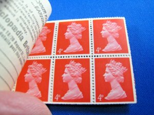 GREAT BRITAIN 1969 COMPLETE MNH STAMP BOOKLETS -  6/ - LOT OF 3    (kbgbbk7)