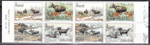 Aland, Fauna, Animals, booklet MNH / 2000