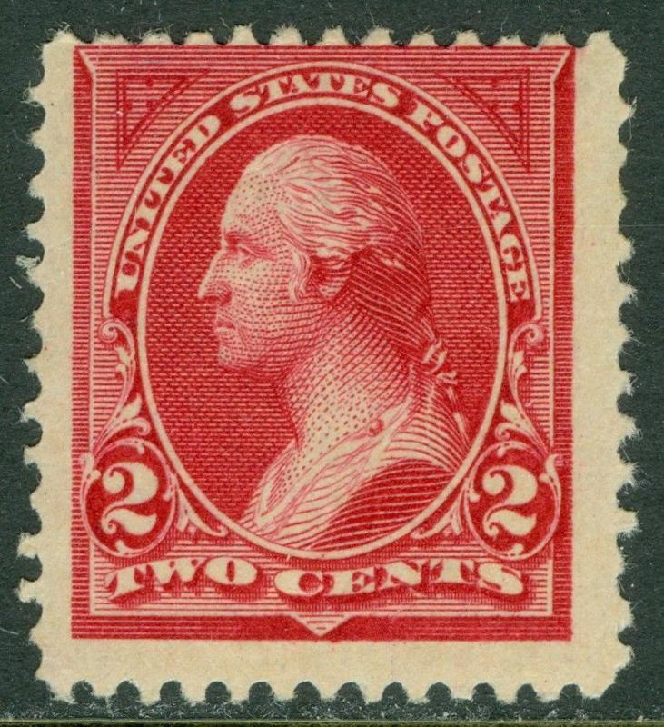 EDW1949SELL : USA 1894 Scott #249 Mint NH Fresh stamp PSAG Cert. Catalog $450.00