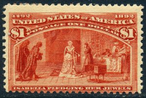 U.S. #241 MINT OG HR