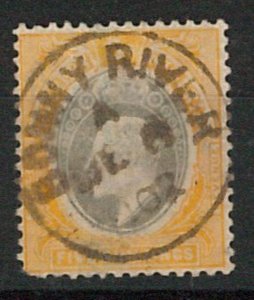 56841 - SOUTHERN NIGERIA - STAMPS: SG # 18 used - postmark BONNY RIVER 1902-