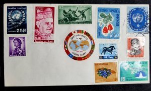 Scott Publishing 1971 Global Flight Cover #See Description