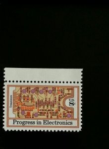 1973 8c Transistors & Circuit Board, Electronics Scott 1501 Mint F/VF NH