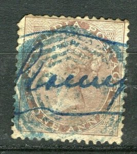 INDIA; 1856 classic early QV issue 1a. fair Postmark